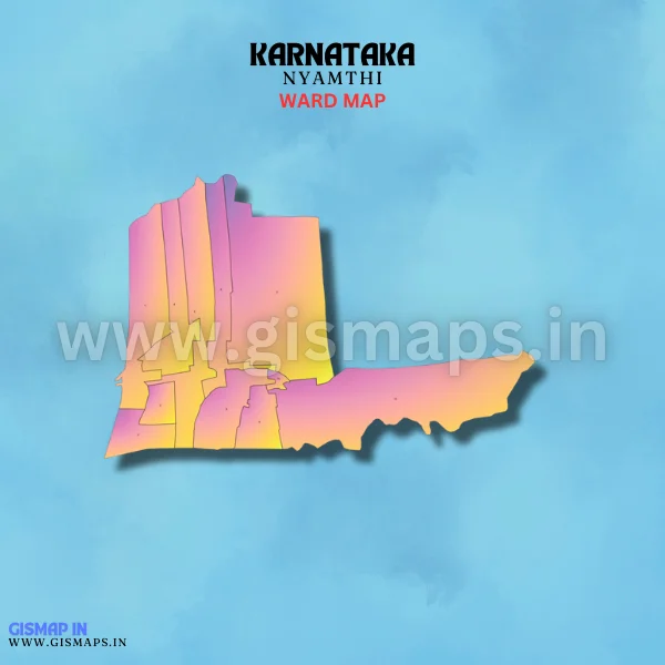 Nyamthi Ward Map (Karnataka)